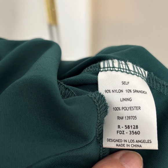 Emerald Sundae Dark Green Lace Mini Dress Size Medium - Picture 5 of 12